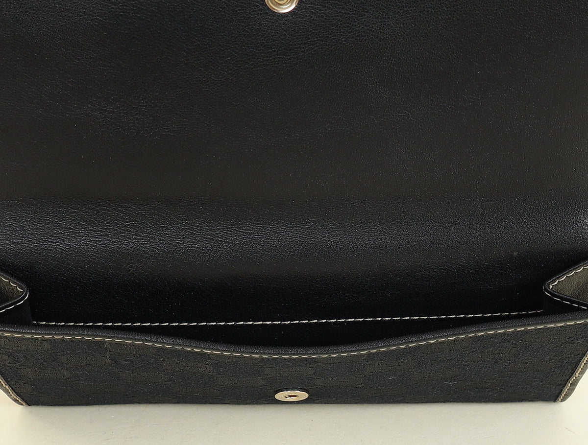 Gucci Black GG Royal Continental Wallet