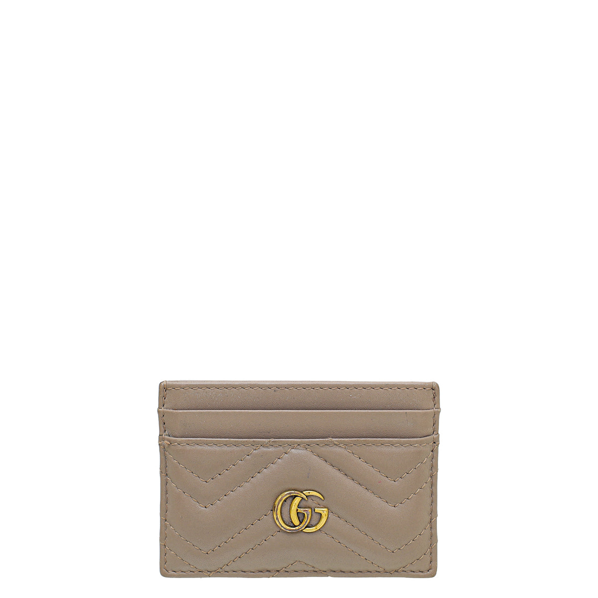 Gucci Dusty Pink GG Marmont Card Case-Gucci-THE CLOSET