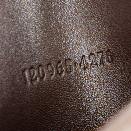 Gucci Brown Guccissima Card Holder