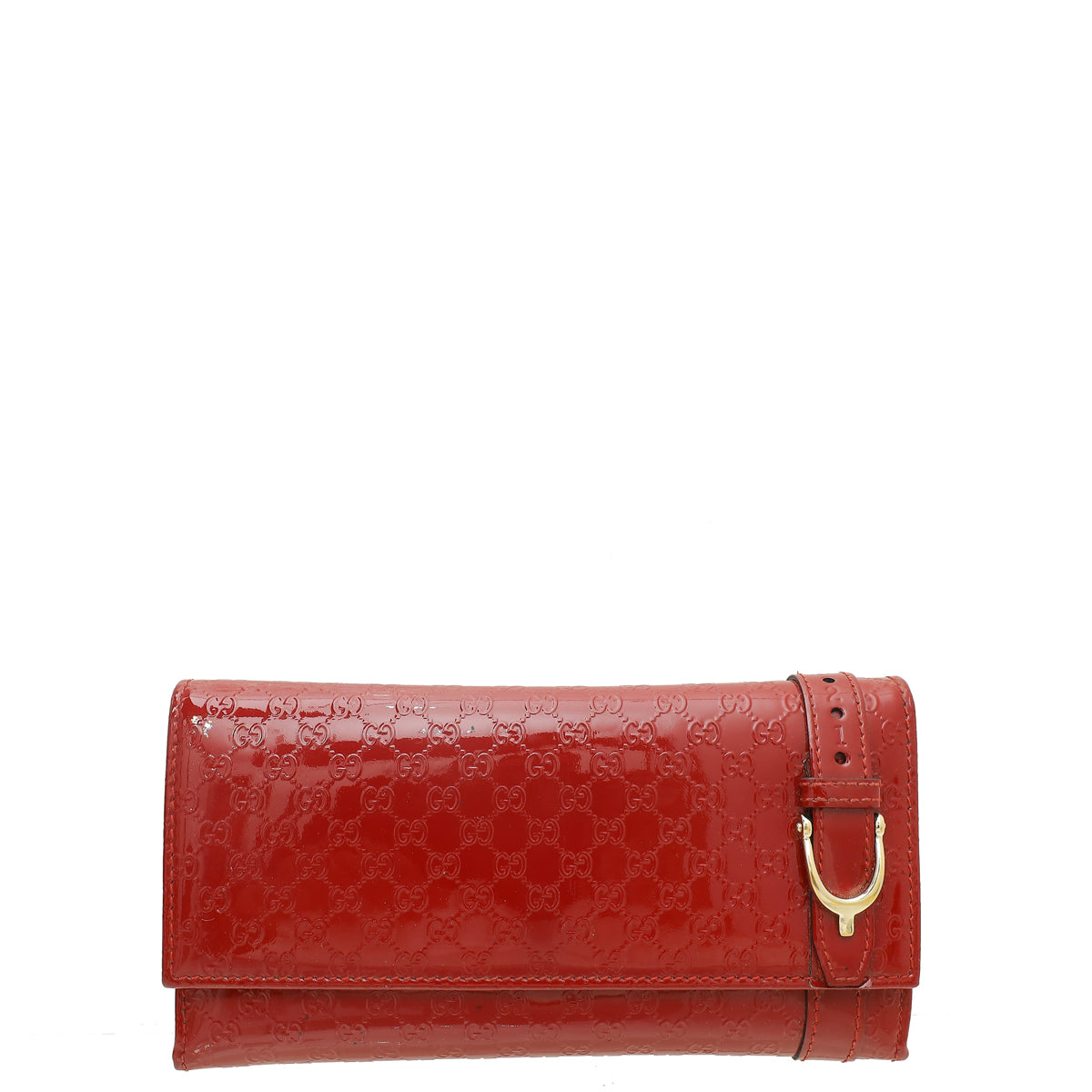 Gucci Red Microguccissima Nice Long Wallet-Gucci-THE CLOSET
