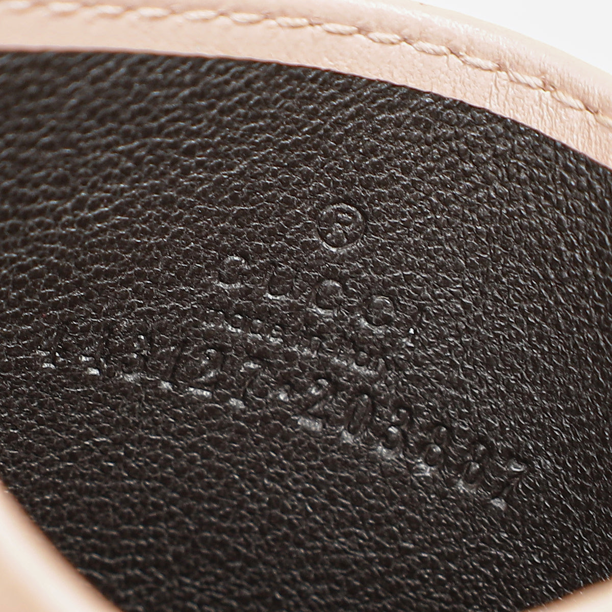 Gucci Light Pink GG Marmont Card Case