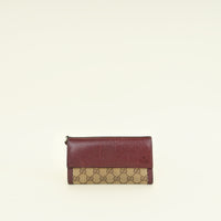 Gucci Bicolor GG Continental Wallet