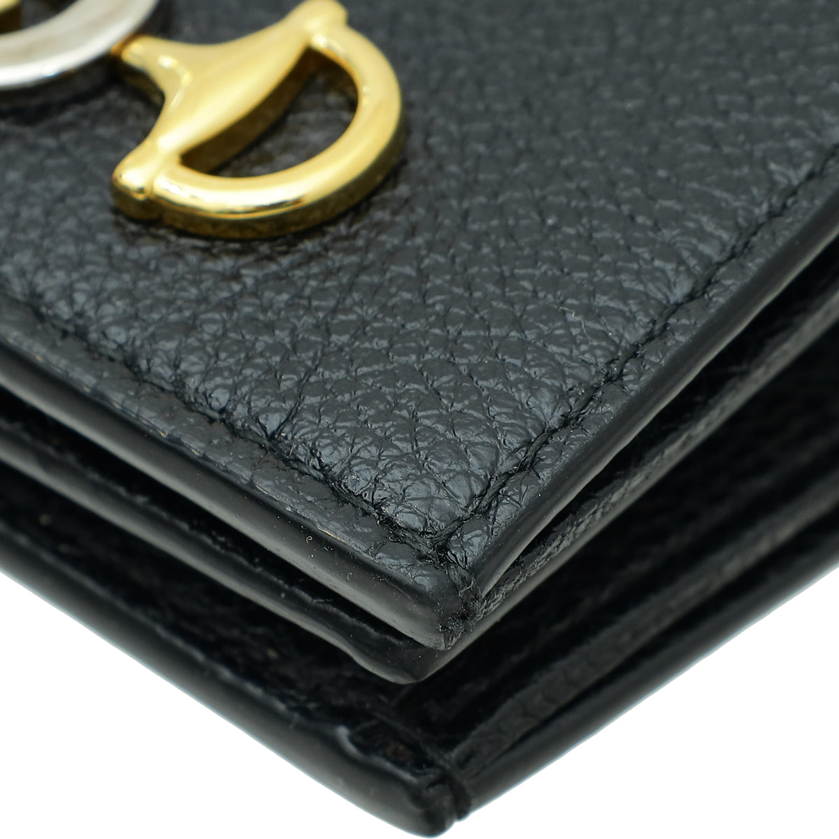 Gucci Black Zumi Chain Card Case