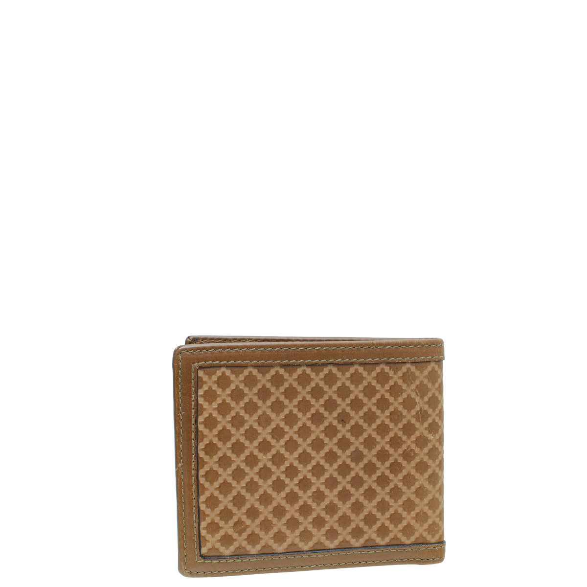 Gucci Brown Diamante Embossed Bifold Wallet-Gucci-THE CLOSET