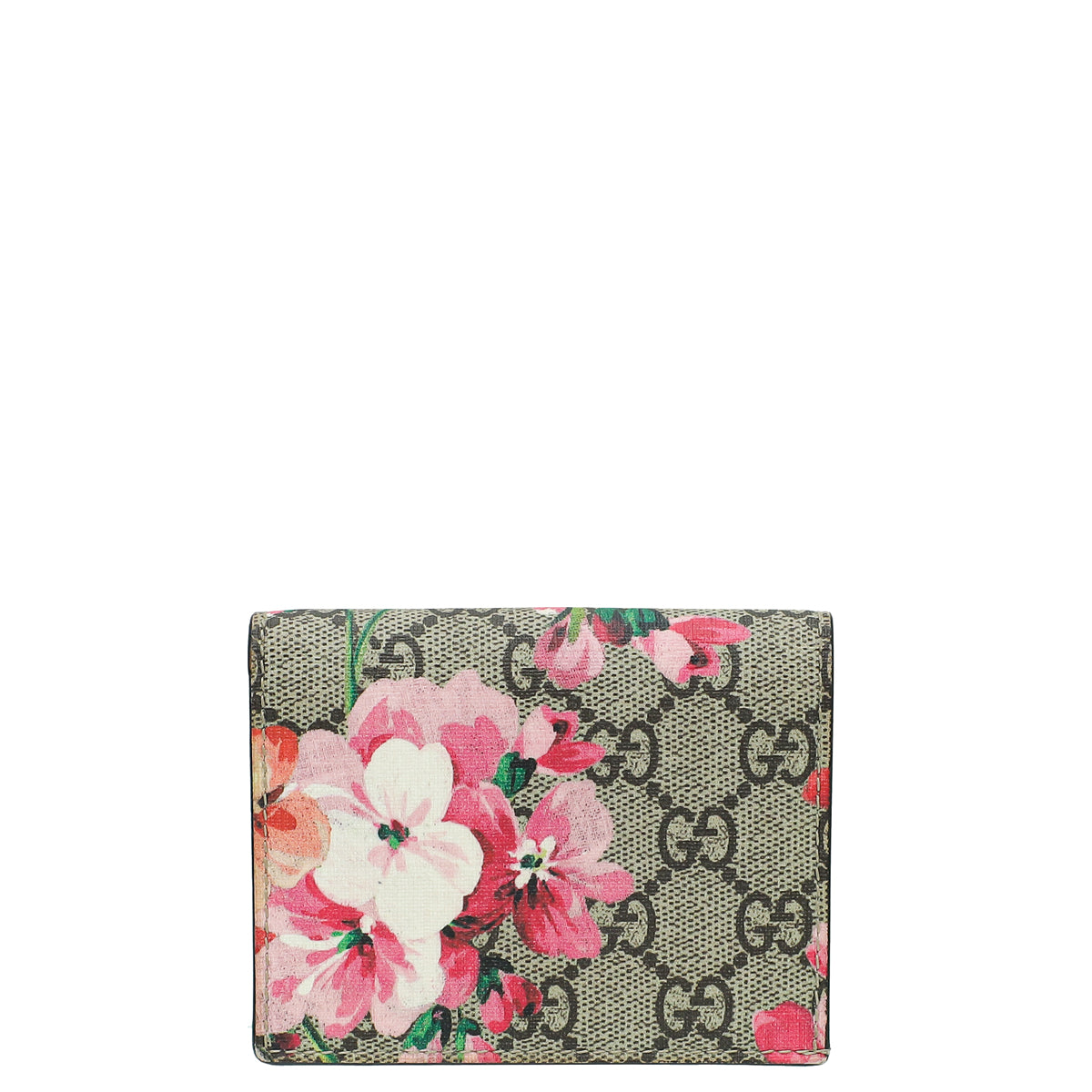 Gucci Bicolor Blooms Print Card Case Wallet-Gucci-THE CLOSET