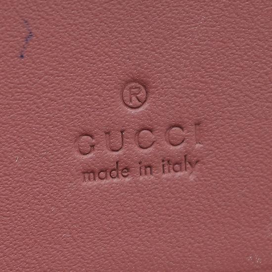 Gucci Bicolor Blooms Print Card Case Wallet