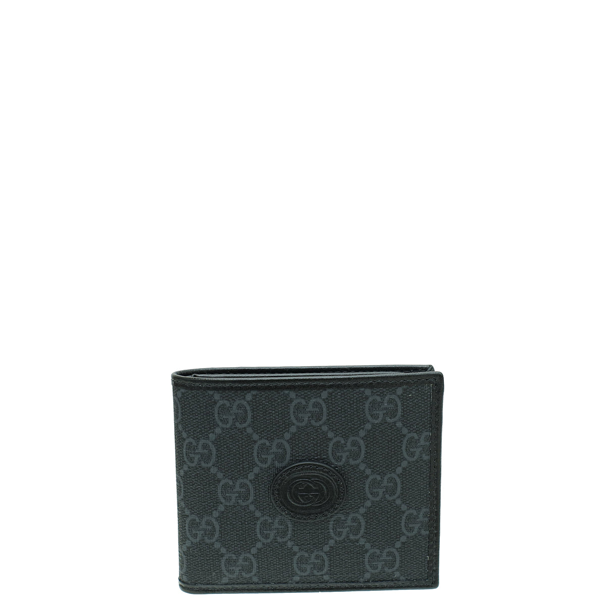 Gucci Black GG Supreme Bifold Wallet-Gucci-THE CLOSET