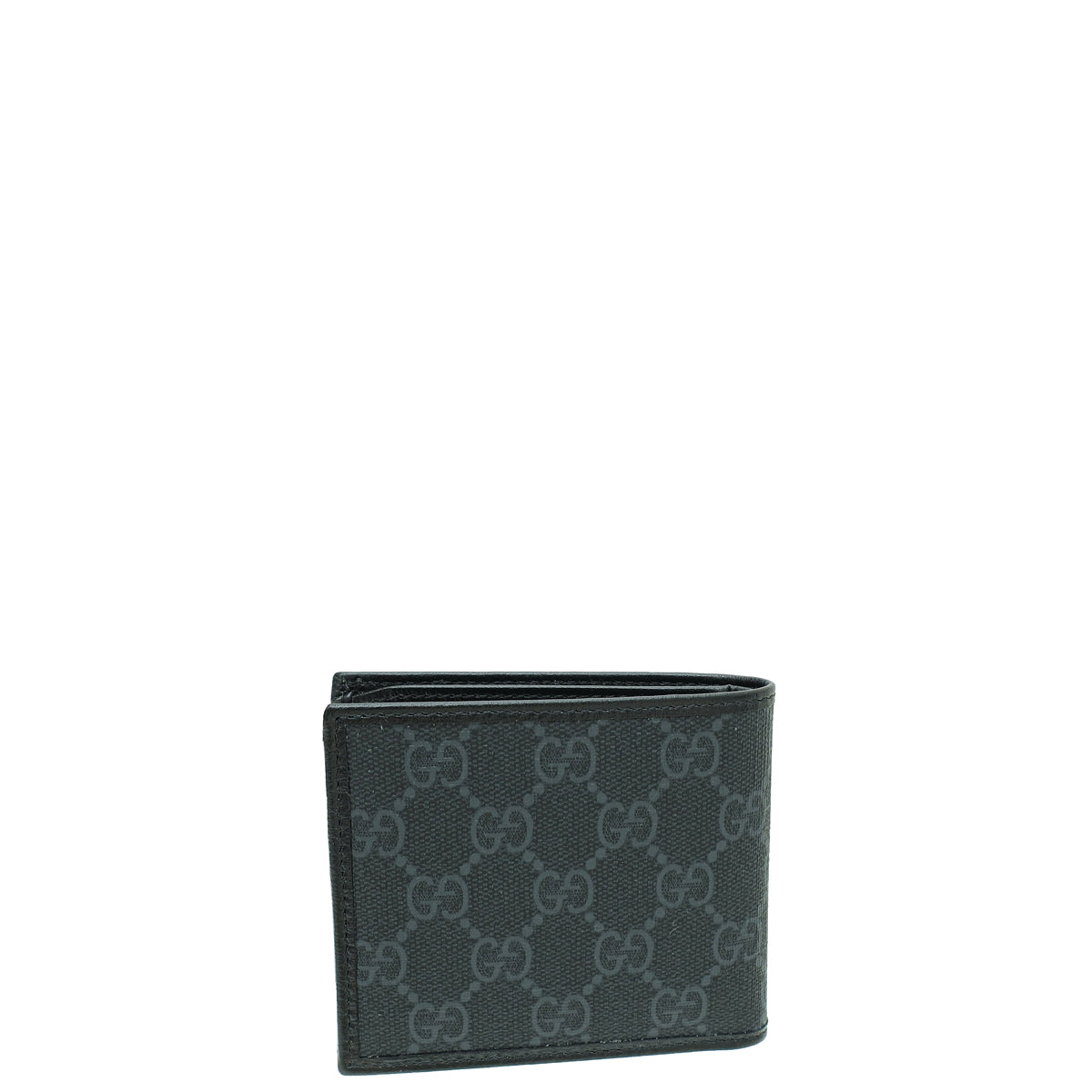 Gucci Black GG Supreme Bifold Wallet-Gucci-THE CLOSET