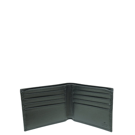 Gucci Black GG Supreme Bifold Wallet THE CLOSET