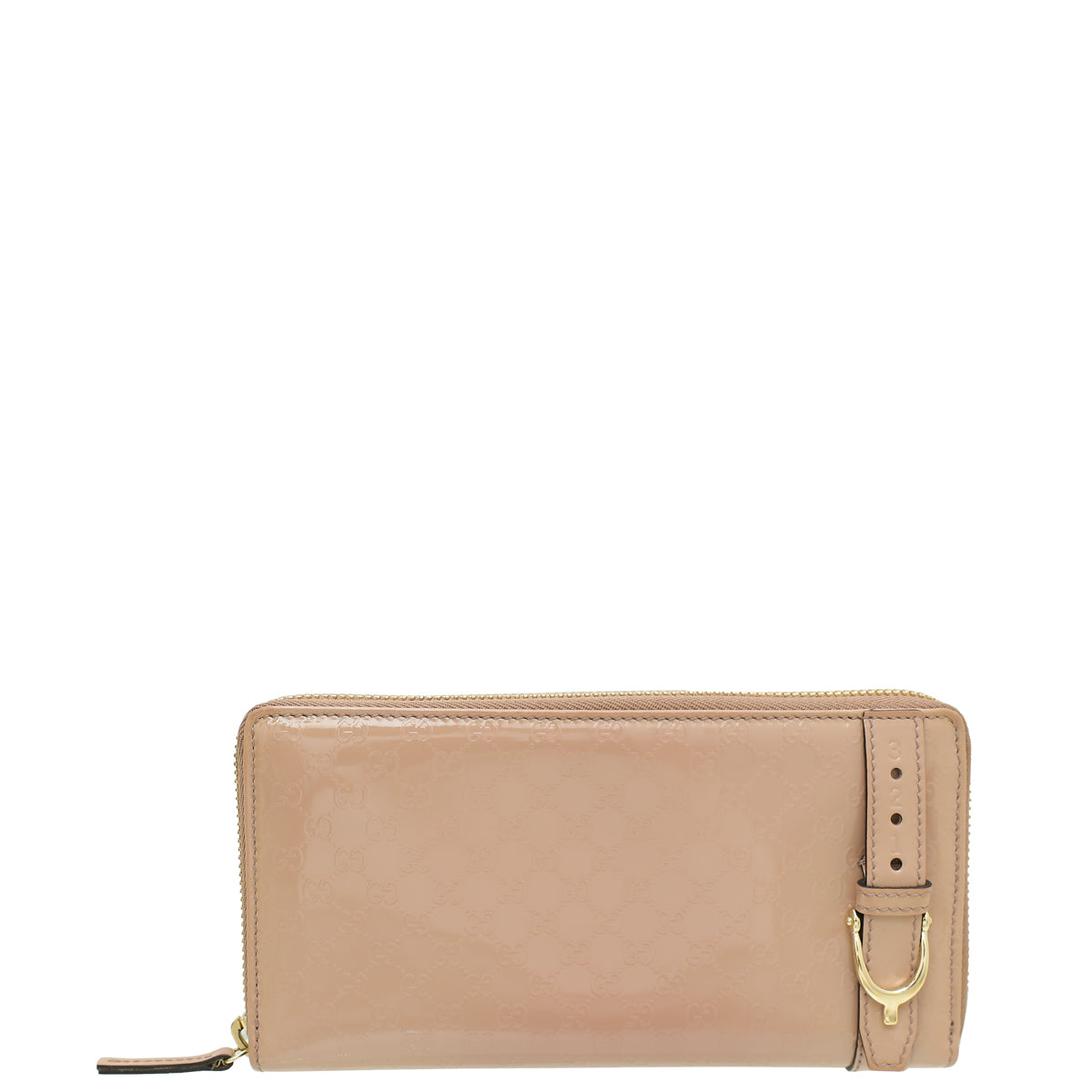 Gucci Nude Microguccissima Nice Zip Around Wallet-Gucci-THE CLOSET