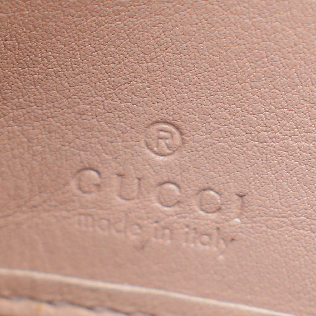 Gucci Nude Microguccissima Nice Zip Around Wallet
