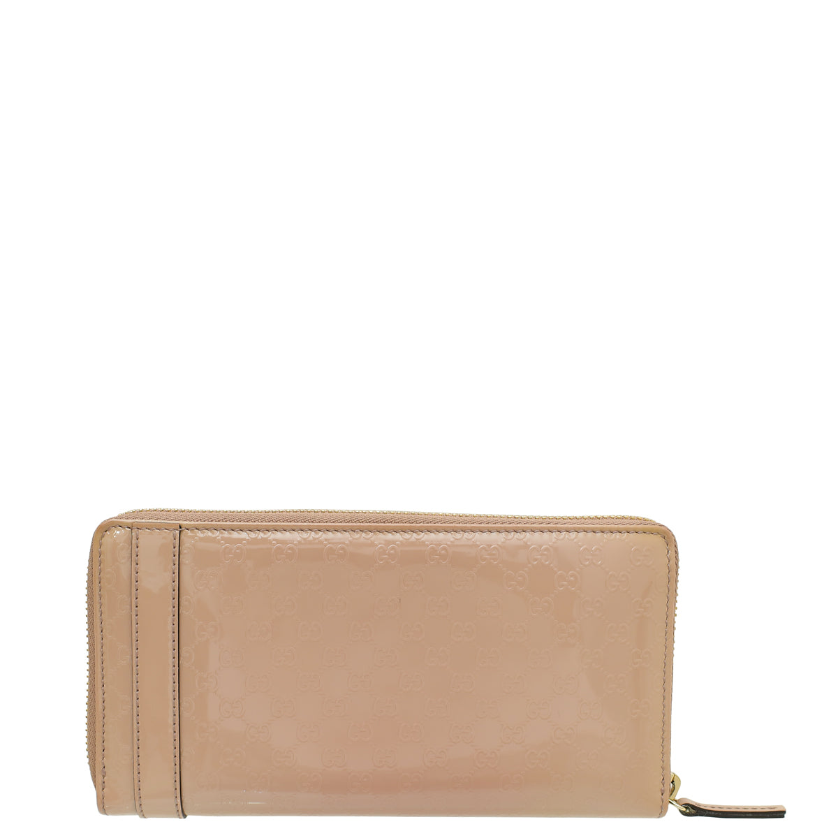 Gucci Nude Microguccissima Nice Zip Around Wallet-Gucci-THE CLOSET