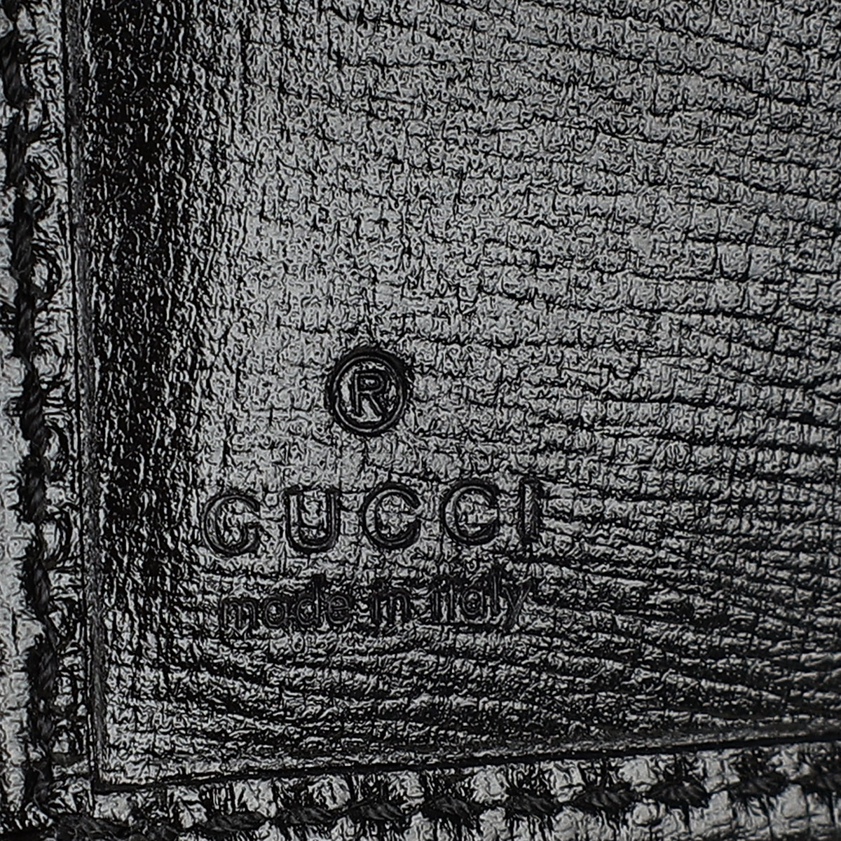 Gucci Black GG Supreme Bifold Wallet-Gucci-THE CLOSET