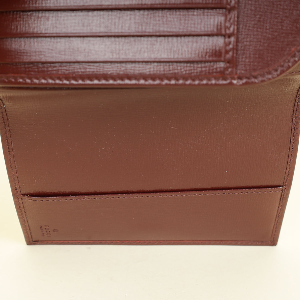 Gucci Bicolor Interlocking G Supreme Passport Wallet