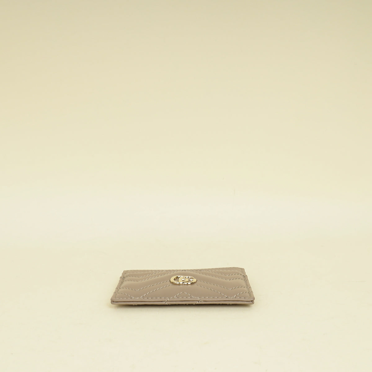 Gucci Taupe GG Marmont Card Case
