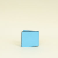 Gucci Neon Blue GG Embossed Rubberized Bi-Fold Wallet