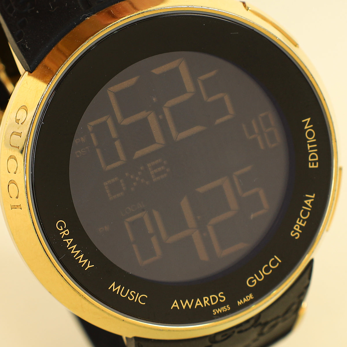 Gucci Stainless Steel Grammy Special Edition 44mm Quartz Movement Watch