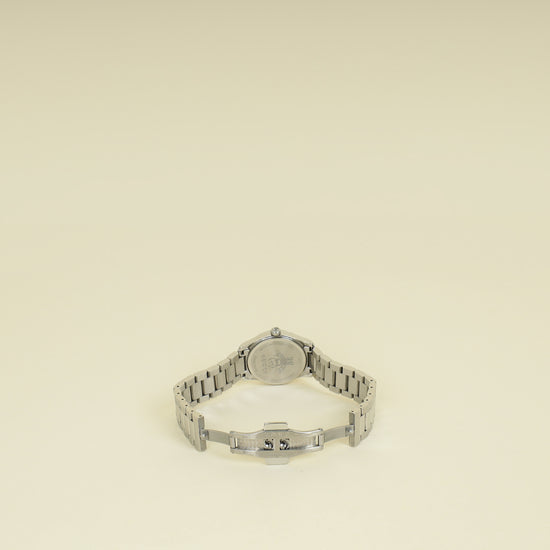 Gucci Stainless Steel G- Timeless 27 mm W/ Feline Head Motif Quartz Movement Watch