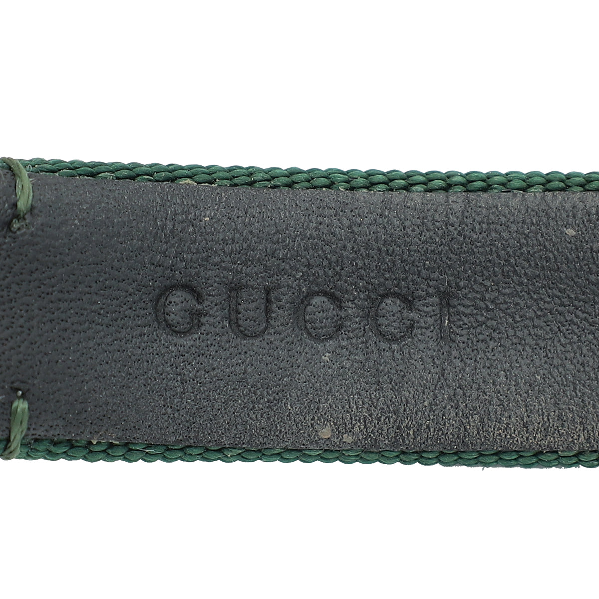 Gucci Stainless Steel G-Frame Bee Motif Green and Red Dial Quartz Watch