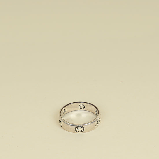 Gucci Silver Sterling Love Band 18