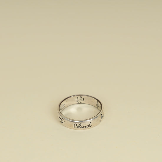 Gucci Silver Sterling Love Band 18