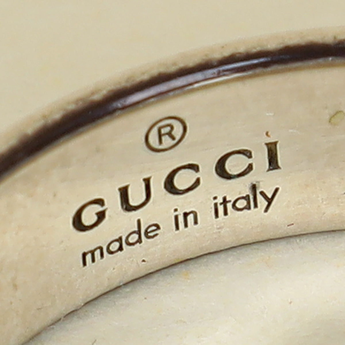 Gucci Silver Sterling Love Band 18