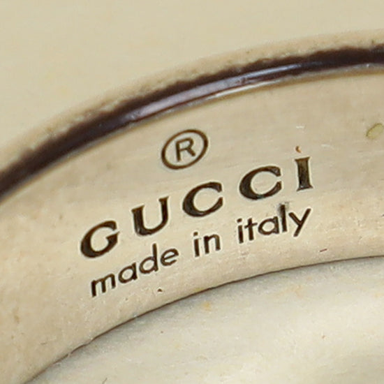 Gucci Silver Sterling Love Band 18