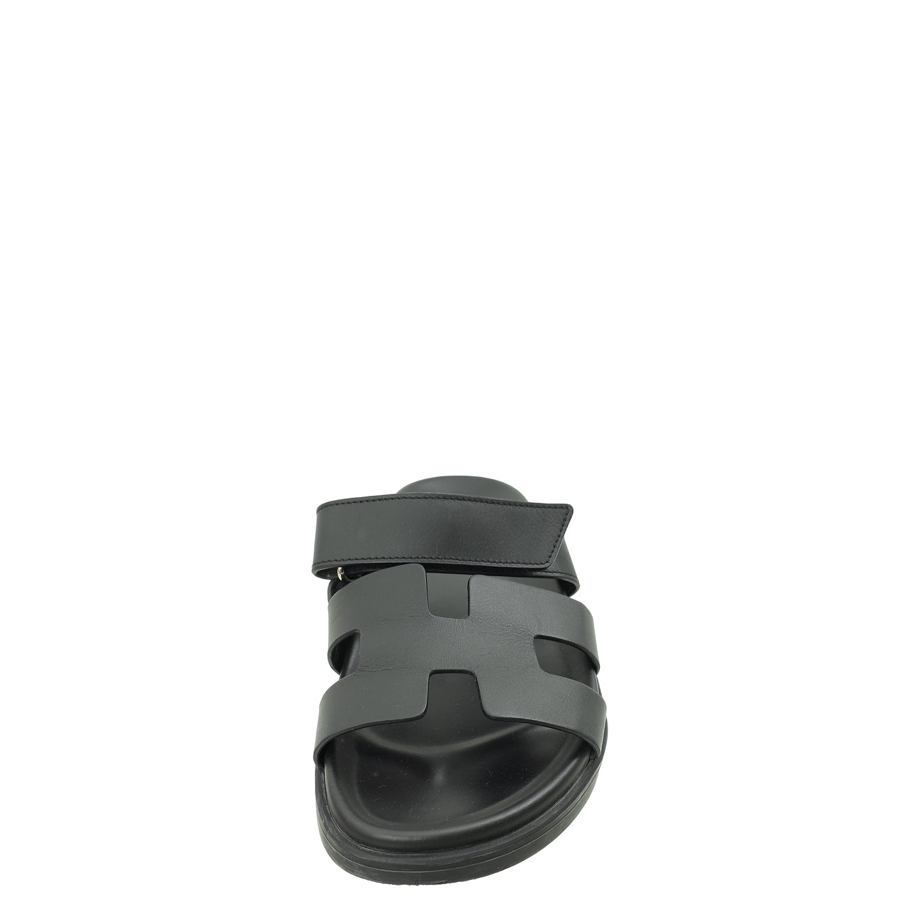Hermes Noir Chypre Sandal 39-Hermes-THE CLOSET