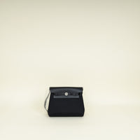 Hermes Noir Herbag Zip 20 Bag