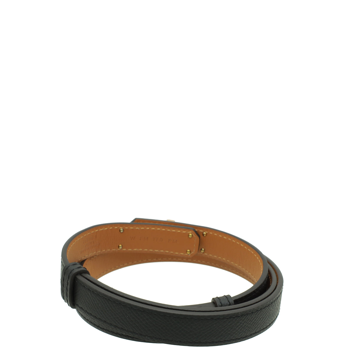 Hermes Noir Kelly 18 Belt