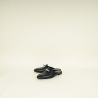 Hermes Noir OZ Mules 40
