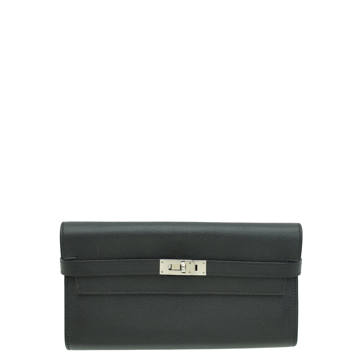 Hermes Noir Kelly Classic Wallet-Hermes-THE CLOSET