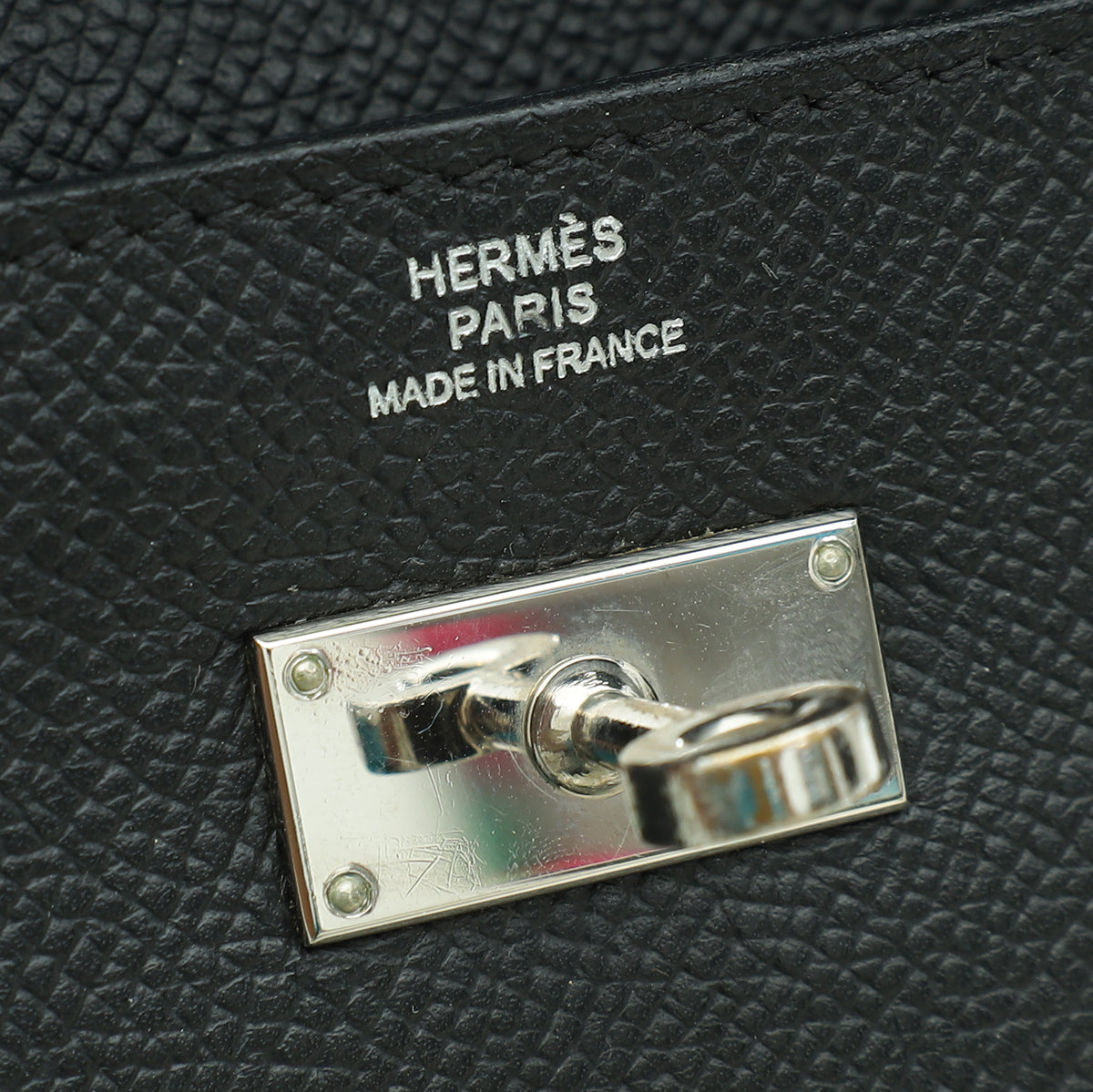 Hermes Noir Kelly Classic Wallet