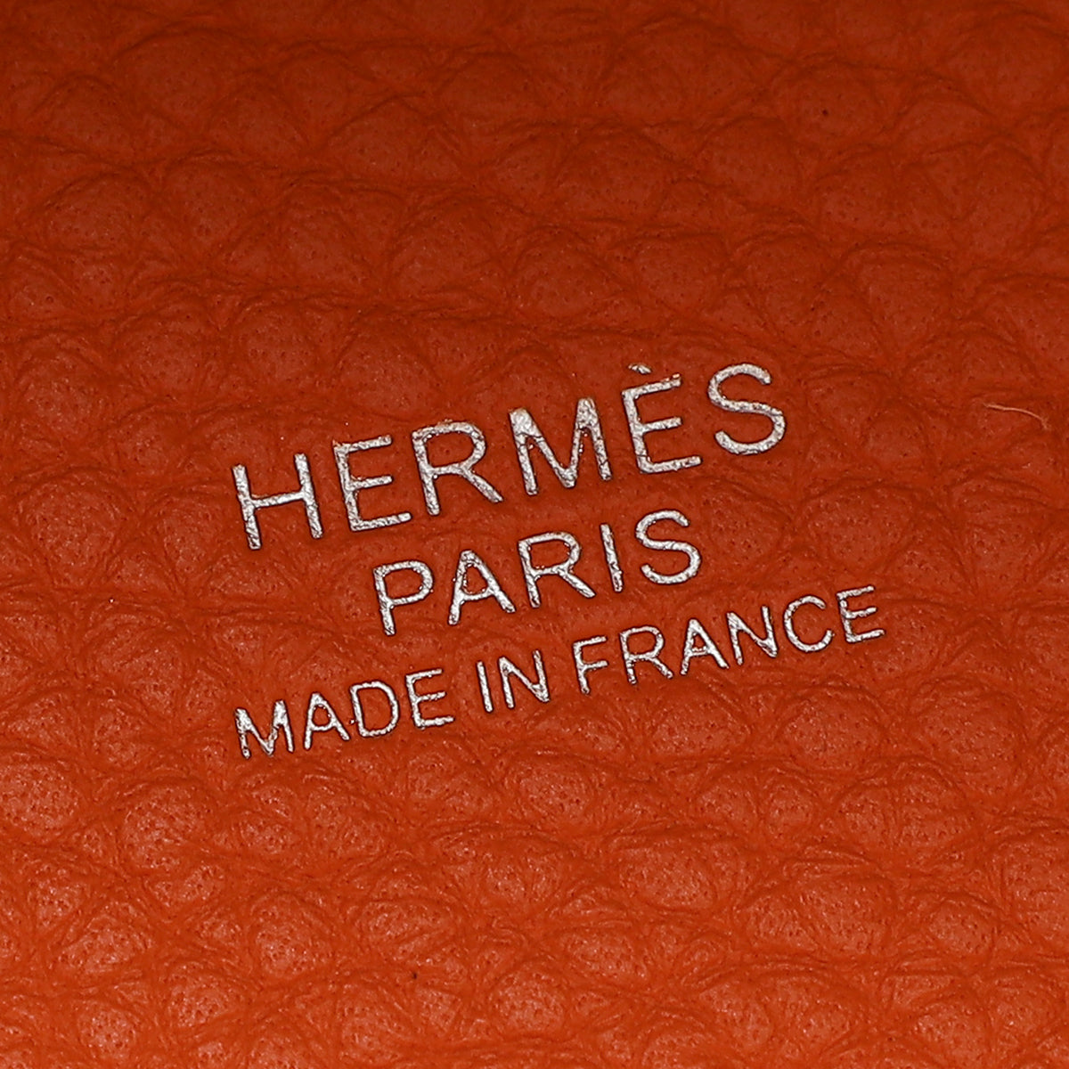 Hermes Orange Picotin Lock 18 Bag