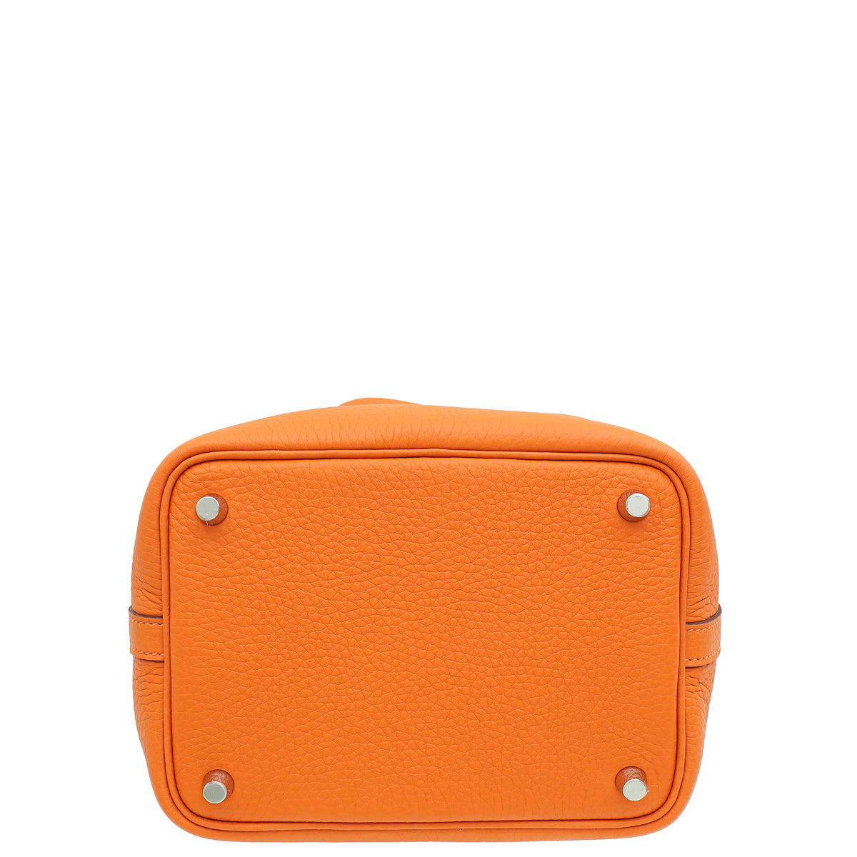 Hermes Orange Picotin Lock 18 Bag