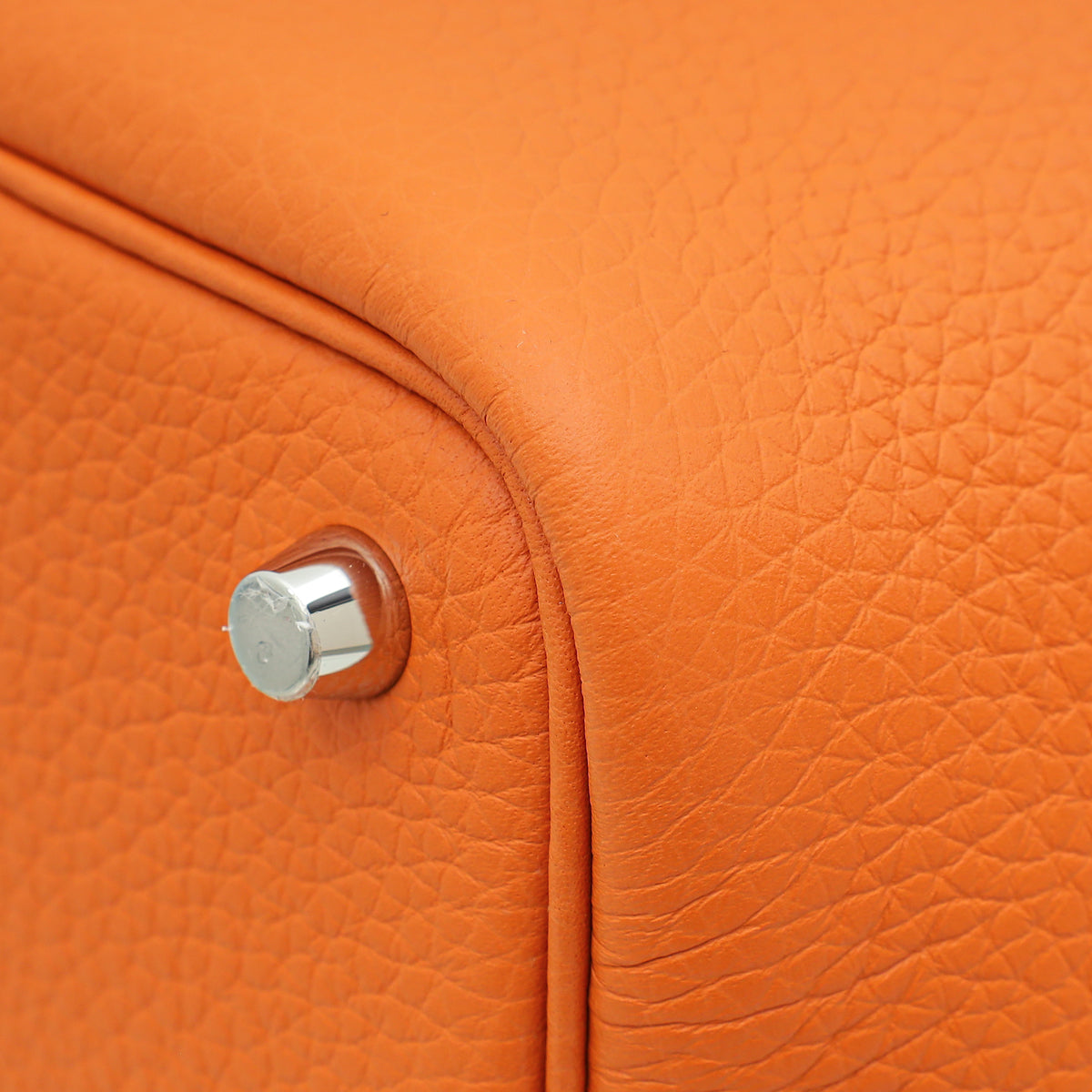 Hermes Orange Picotin Lock 18 Bag