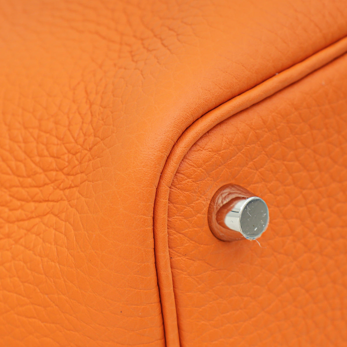 Hermes Orange Picotin Lock 18 Bag