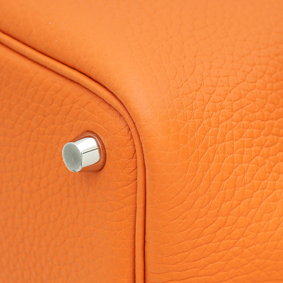 Hermes Orange Picotin Lock 18 Bag