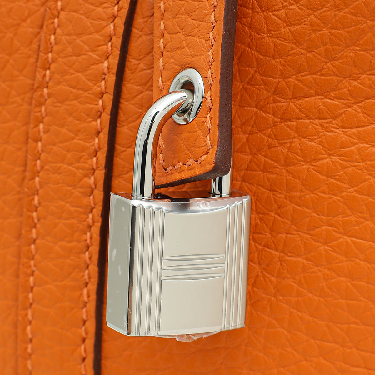 Hermes Orange Picotin Lock 18 Bag