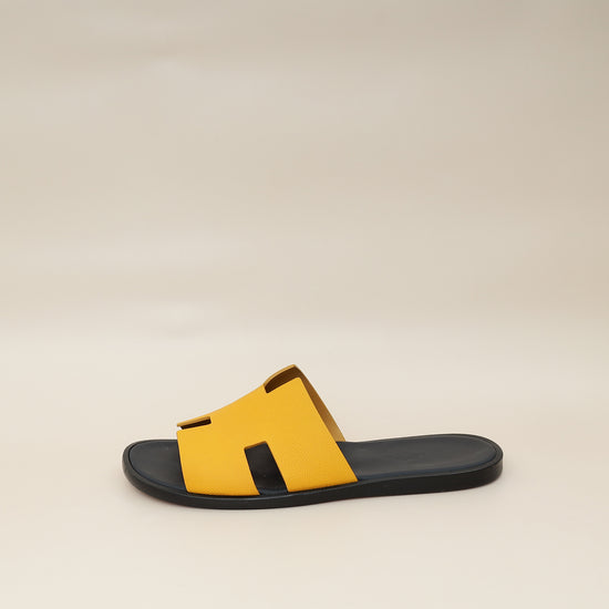 Hermes Jaune Ambre Izmir Sandal 43-Hermes-THE CLOSET