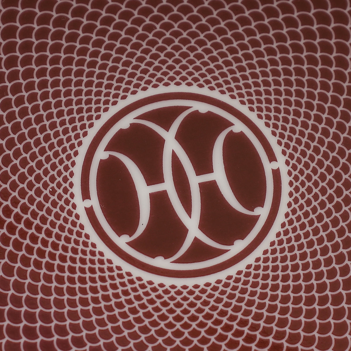 Hermes Rouge H Deco Bread And Butter Plate n 1 Set (2 PSC)-Hermes-THE CLOSET