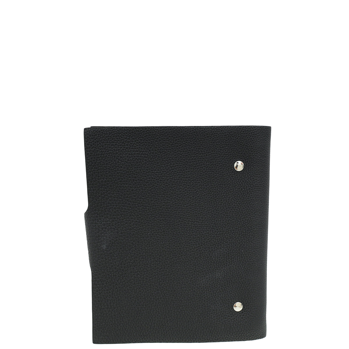 Hermes Noir Ulysse MM Notebook Cover W/3 Refill-Hermes-THE CLOSET