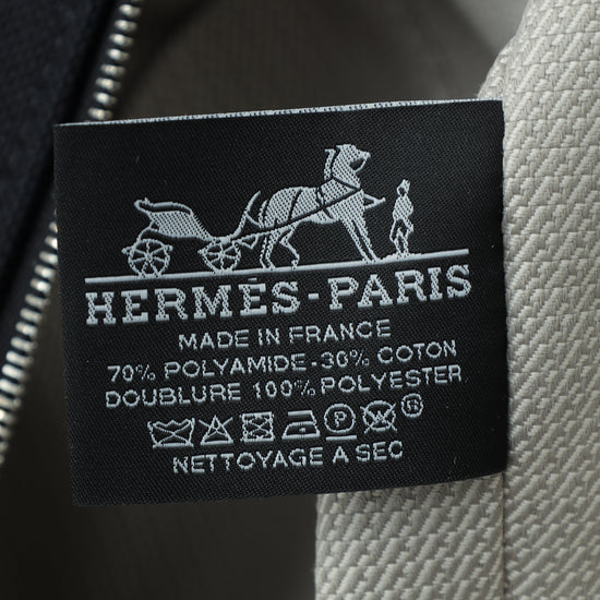 Hermes Noir Bride-A-Brace Large Case Pouch