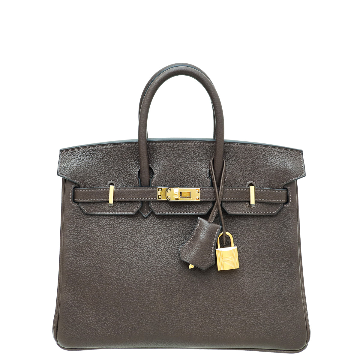 Hermes Ebene Barenia Faubourg Birkin 25 Bag-Hermes-THE CLOSET