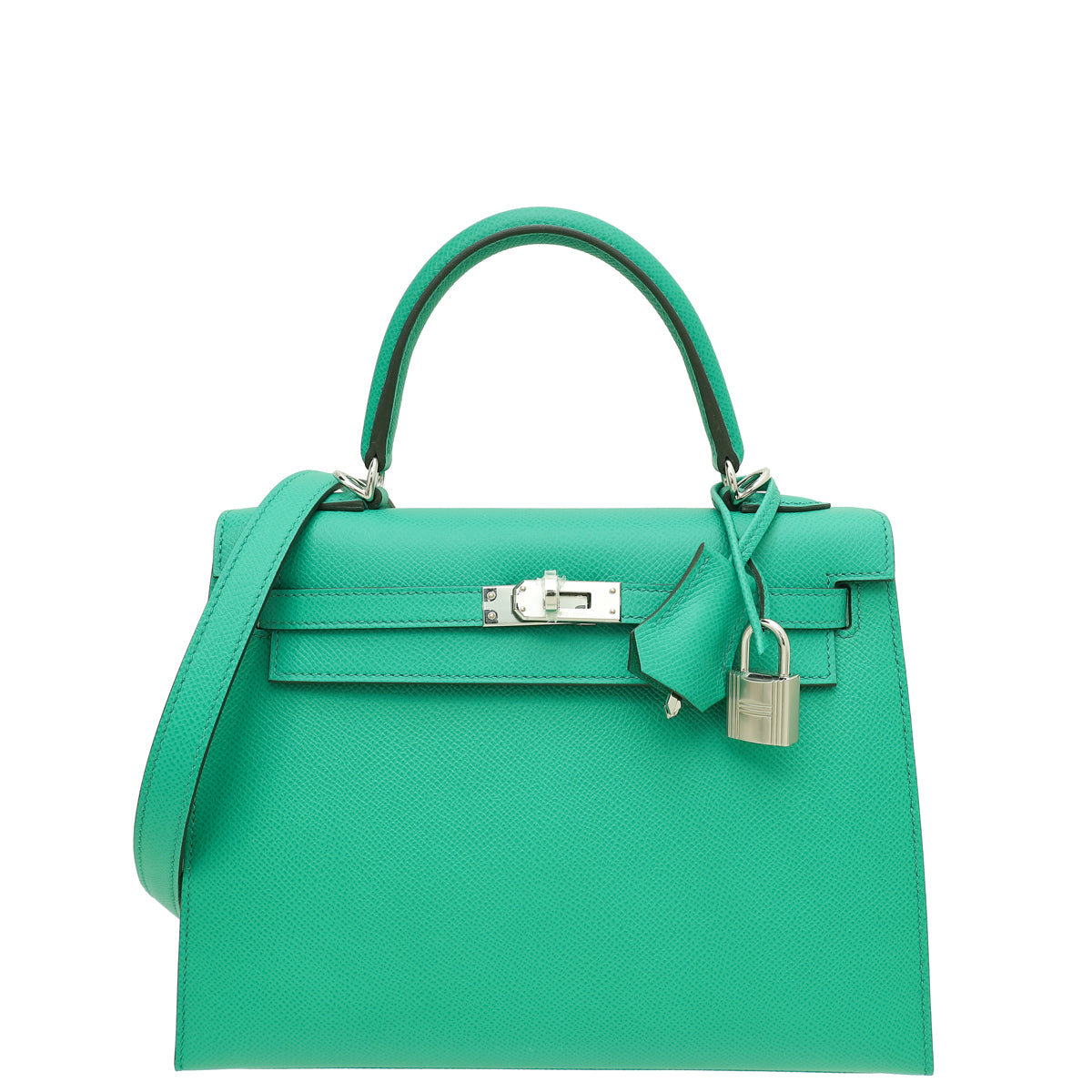 Hermes Vert Jade Kelly 25 Sellier Bag-Hermes-THE CLOSET