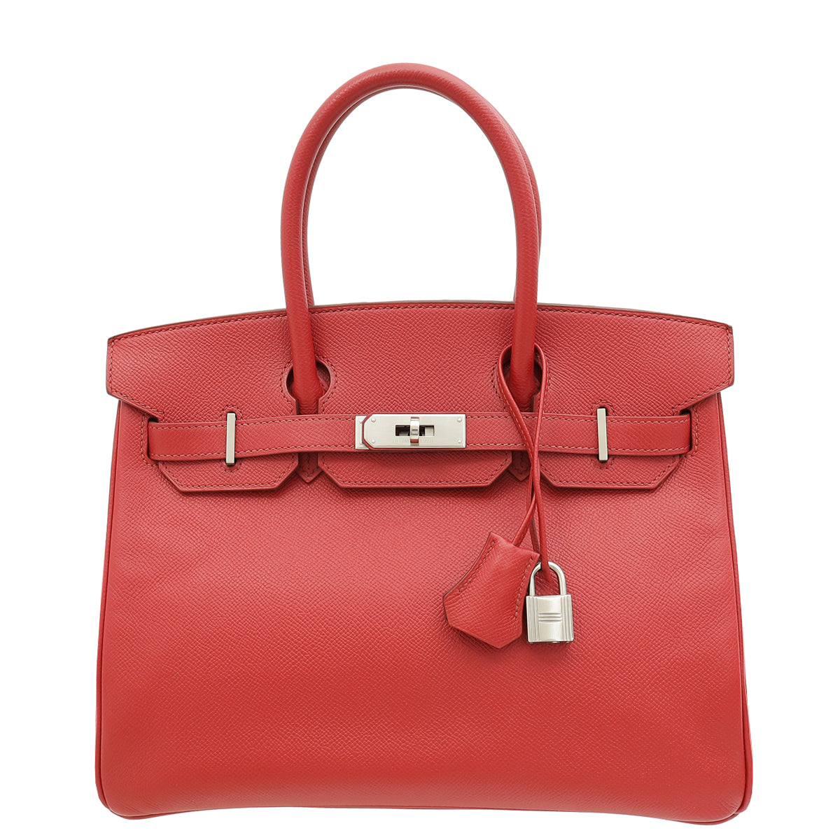 Hermes Rouge Casaque Retourne Birkin 30 Bag-Hermes-THE CLOSET