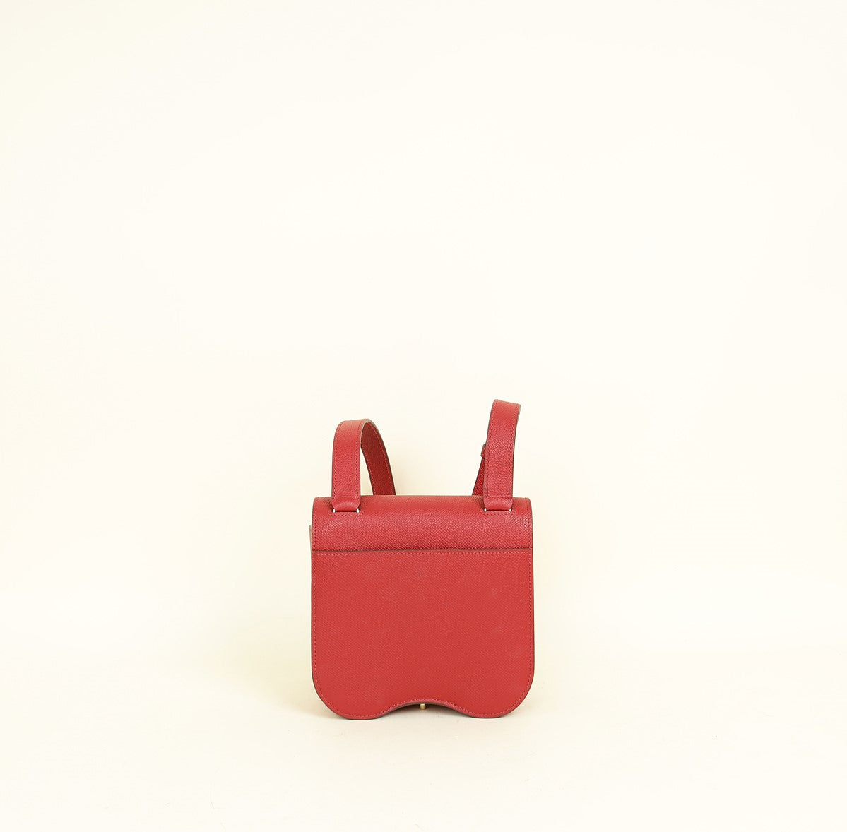 Hermes Rouge Garance Della Cavalleria Mini II Bag