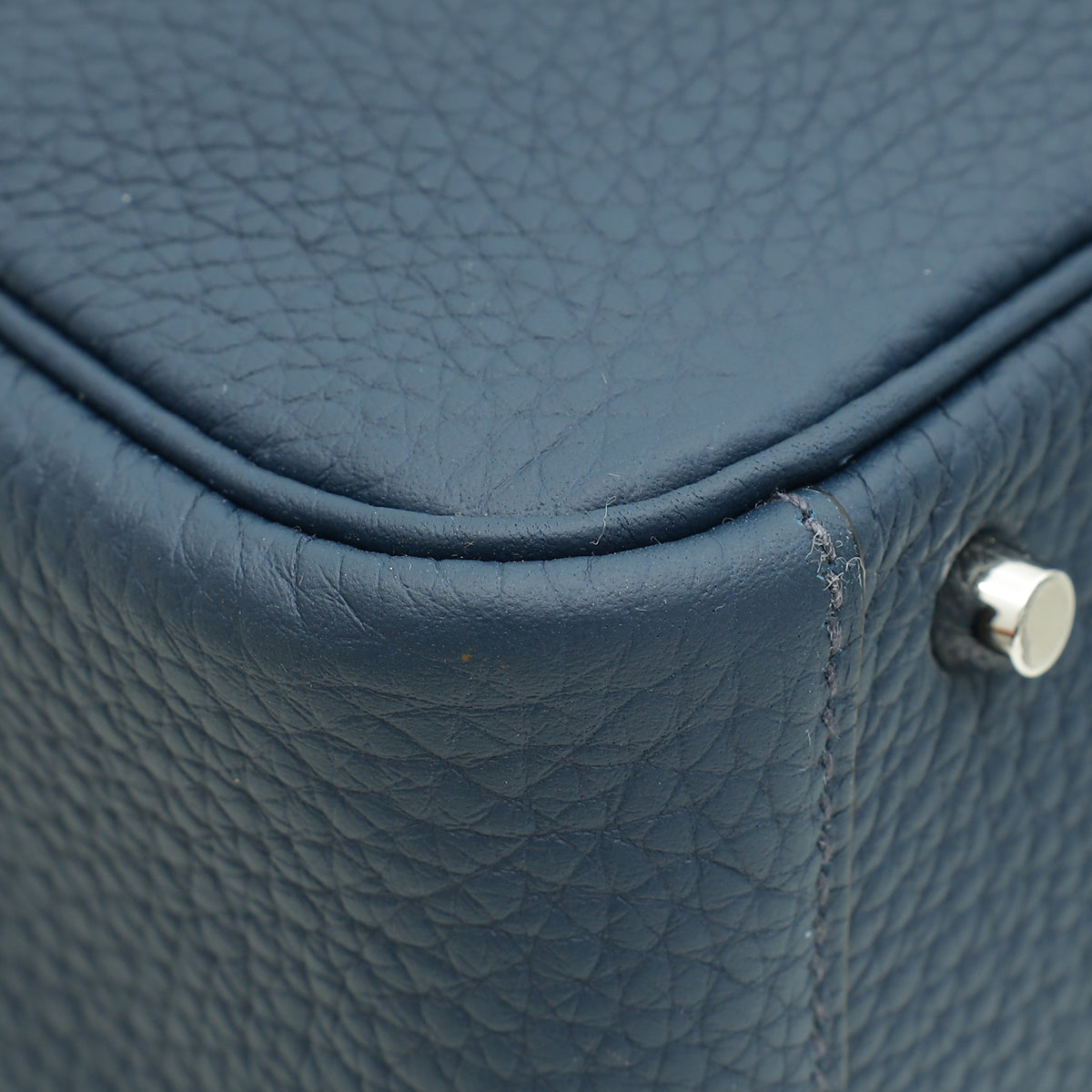 Hermes Bleu de Prusse Mini Lindy Bag