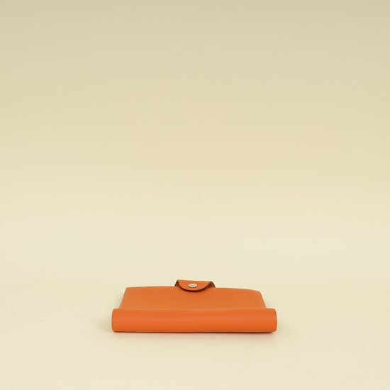 Hermes Orange Neo Ulysse PM Notebook Cover