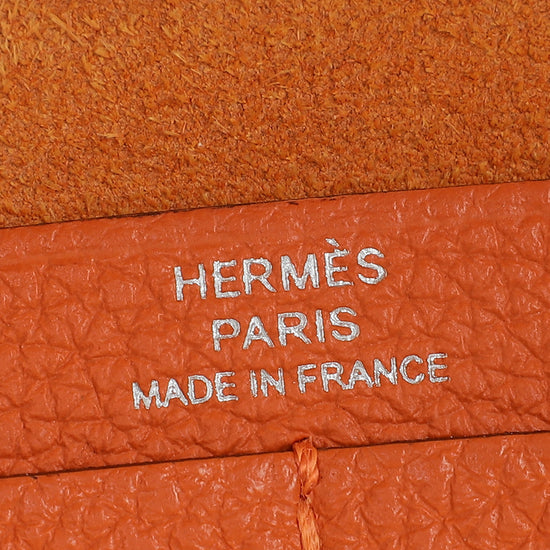 Hermes Orange Neo Ulysse PM Notebook Cover